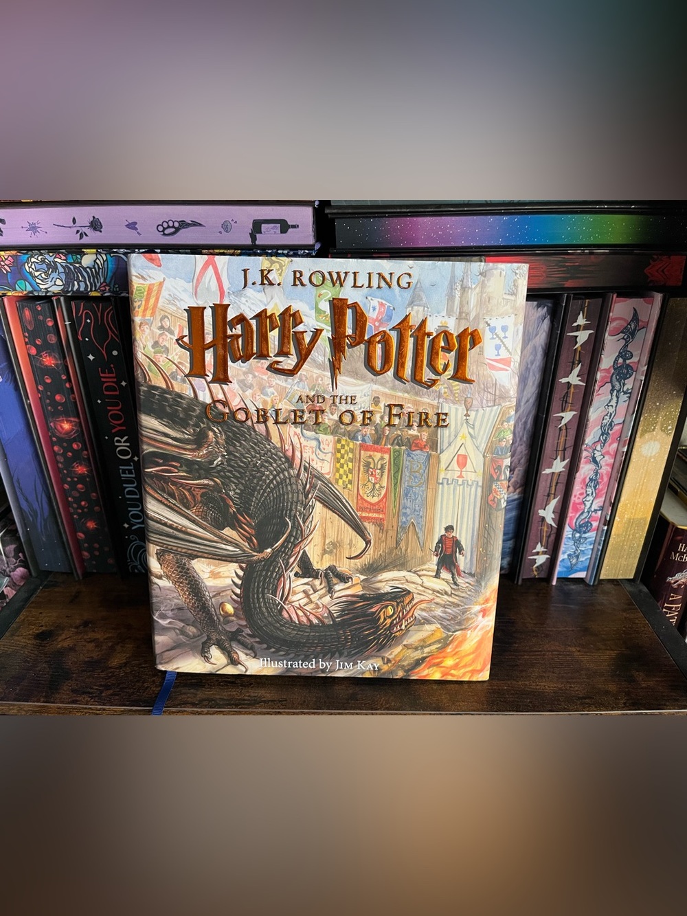 Harry Potter & The Goblet Of Fire Illustration Book New